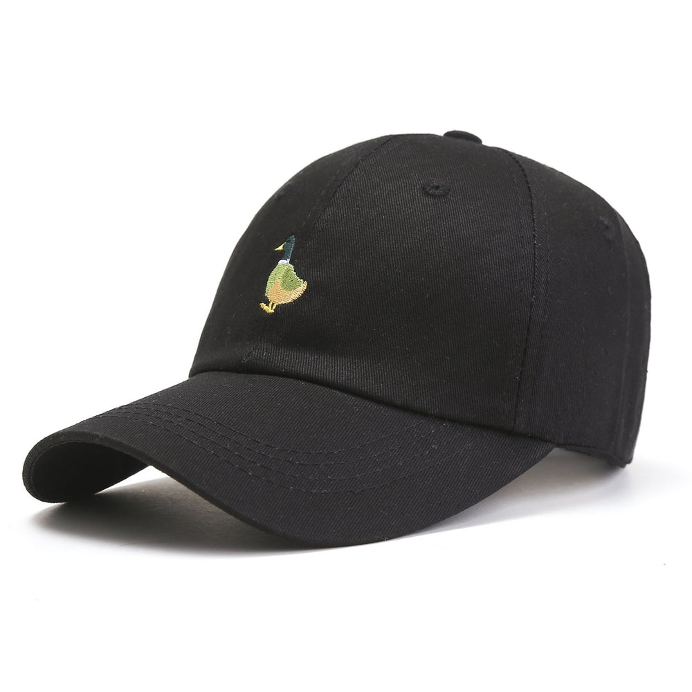 Baseball Cap Duck Embroidery Durable Adjustable Unisex Sun Protection Women Hat Headwear Image 2