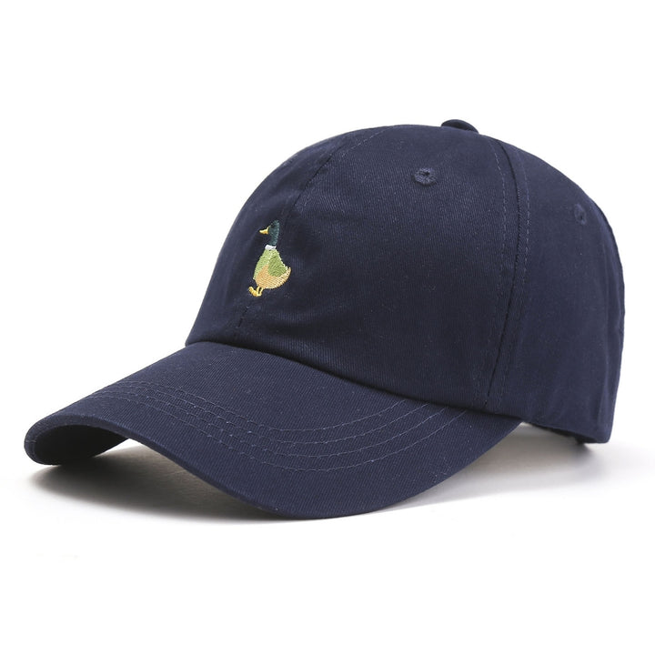 Baseball Cap Duck Embroidery Durable Adjustable Unisex Sun Protection Women Hat Headwear Image 4