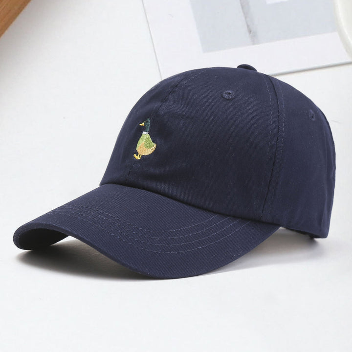Baseball Cap Duck Embroidery Durable Adjustable Unisex Sun Protection Women Hat Headwear Image 6