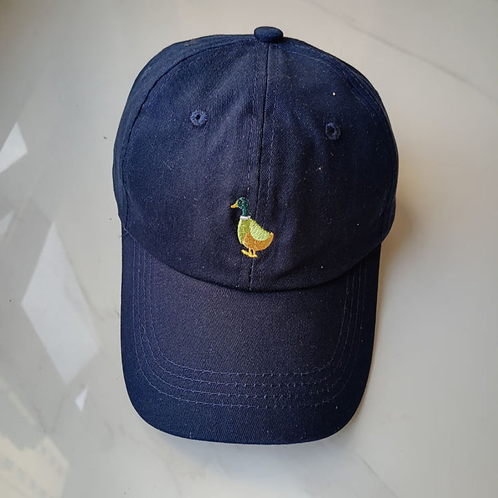 Baseball Cap Duck Embroidery Durable Adjustable Unisex Sun Protection Women Hat Headwear Image 10