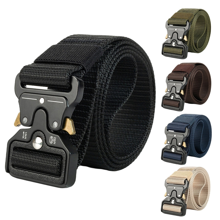 Sport Belt Quick Dry Adjustable Freely Solid Color Durable Breathable Waist Strap Daily Wear Belt Image 1