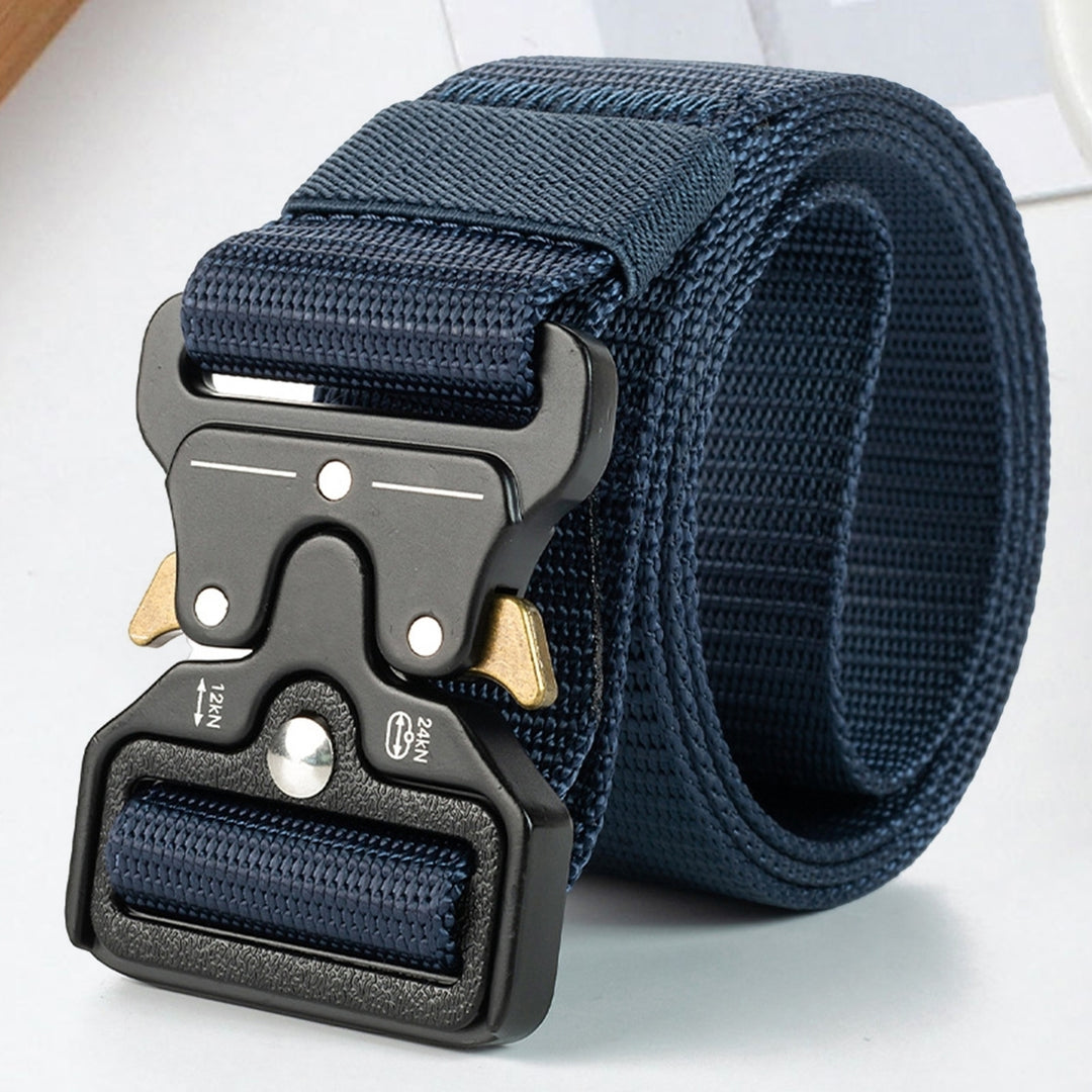 Sport Belt Quick Dry Adjustable Freely Solid Color Durable Breathable Waist Strap Daily Wear Belt Image 3