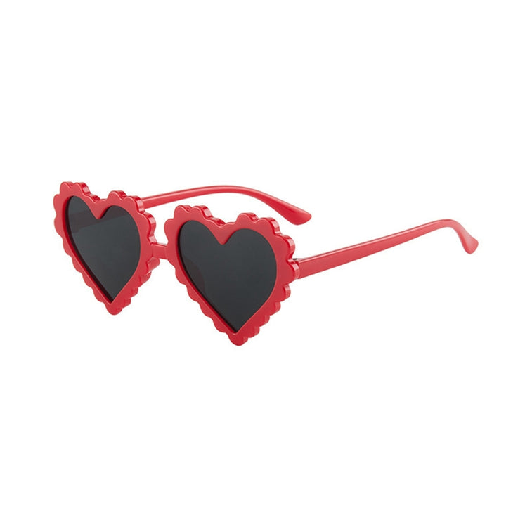 Cartoon Sunglasses Perspective Cool Widely Applied Heart Shape Frame Children Sunglasses Photographic Prop Image 4