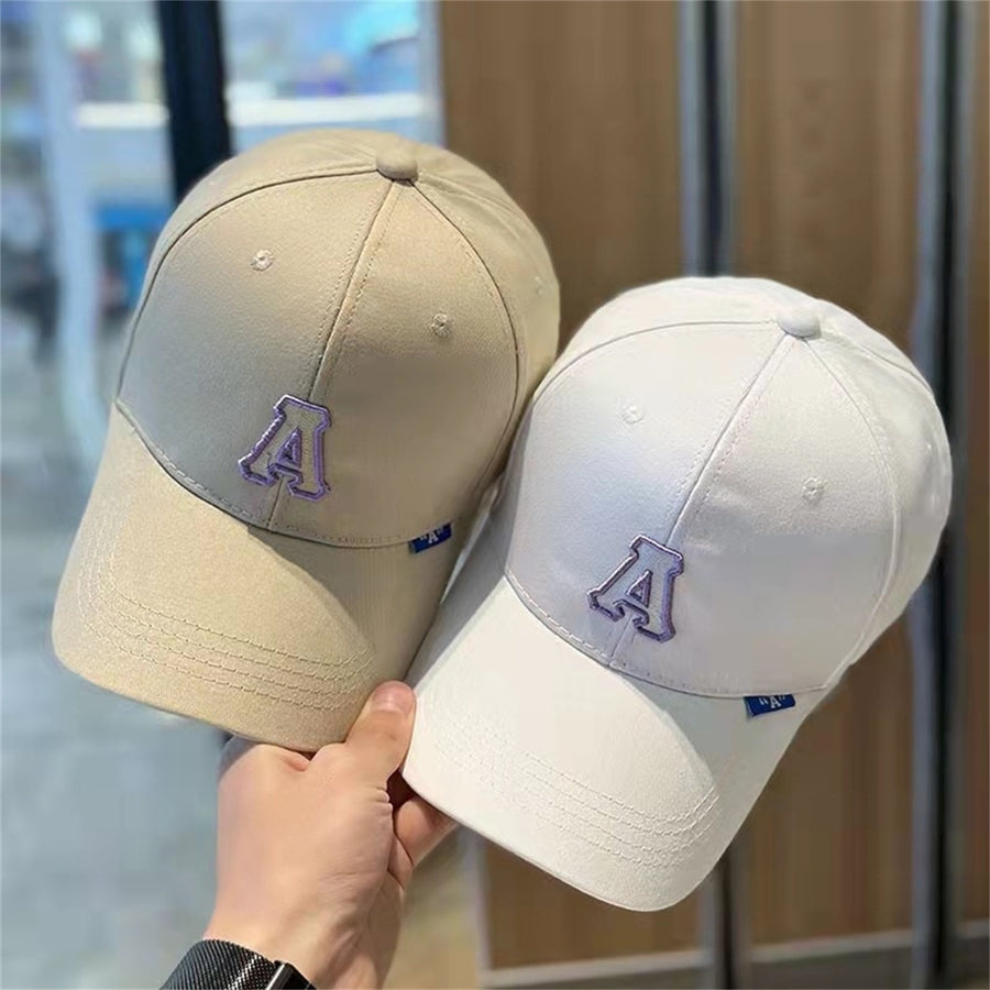 Baseball Cap Casual Wide Brim Folding Adjustable Windproof Sun Protection Breathable Fashion Letter Embroidery Women Image 1