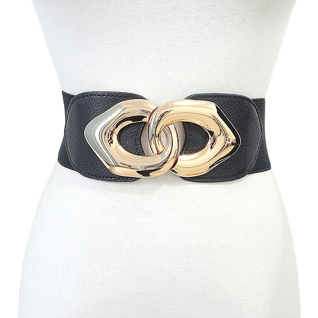 Fashion Belt Fit Wild Exquisite Everyday Wear Accessory Wide Elastic Waist Belt for Date Image 7