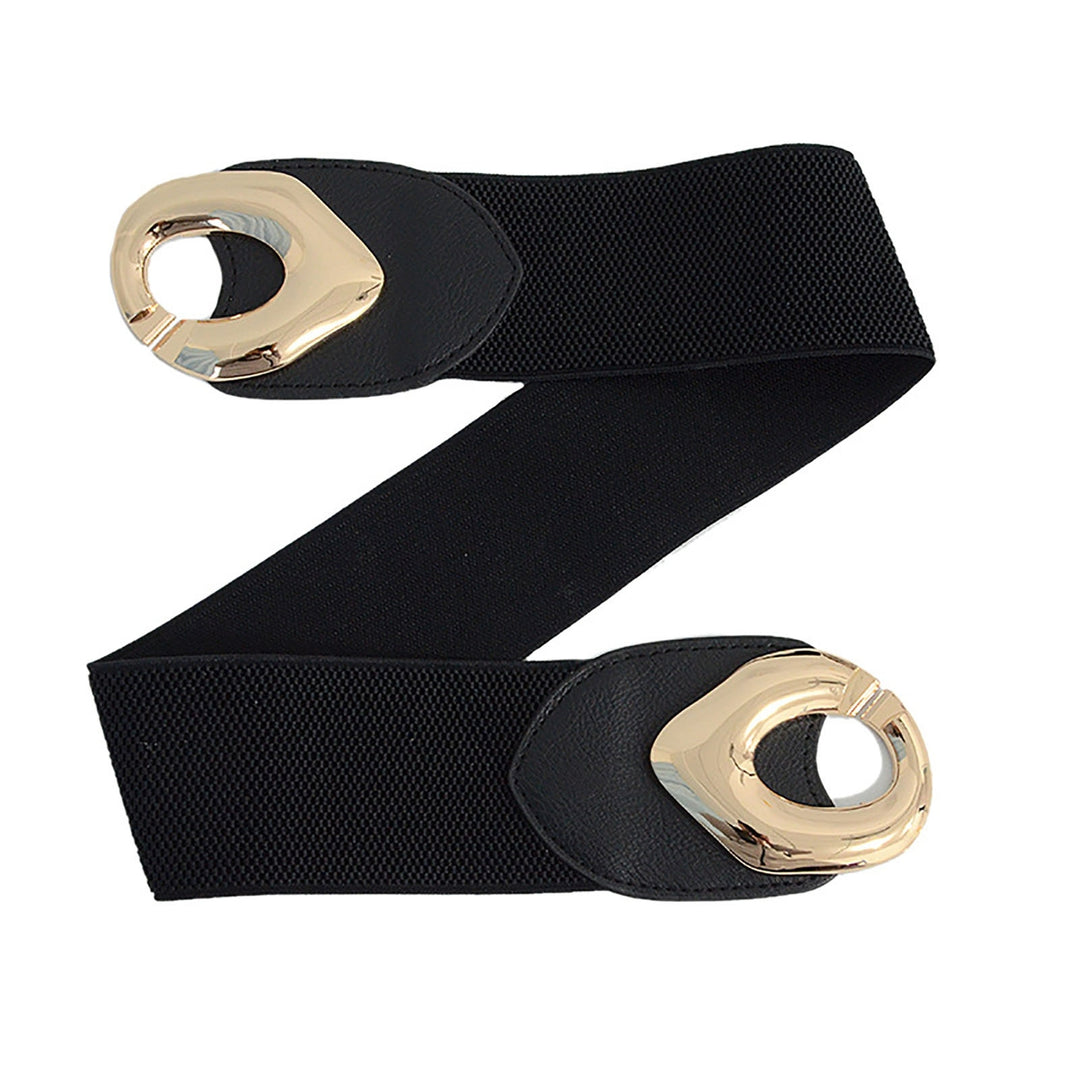 Fashion Belt Fit Wild Exquisite Everyday Wear Accessory Wide Elastic Waist Belt for Date Image 8