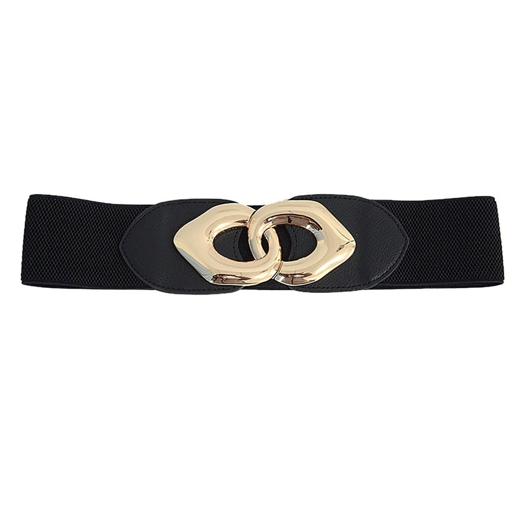 Fashion Belt Fit Wild Exquisite Everyday Wear Accessory Wide Elastic Waist Belt for Date Image 10