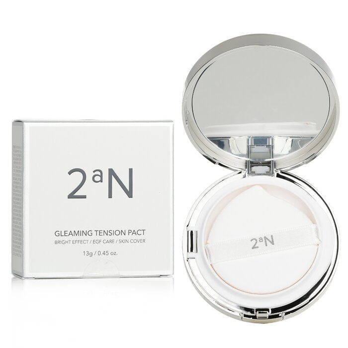 2aN - Gleaming Tension Pact SPF 37 -  23 Natural Beige(13g/0.45oz) Image 2