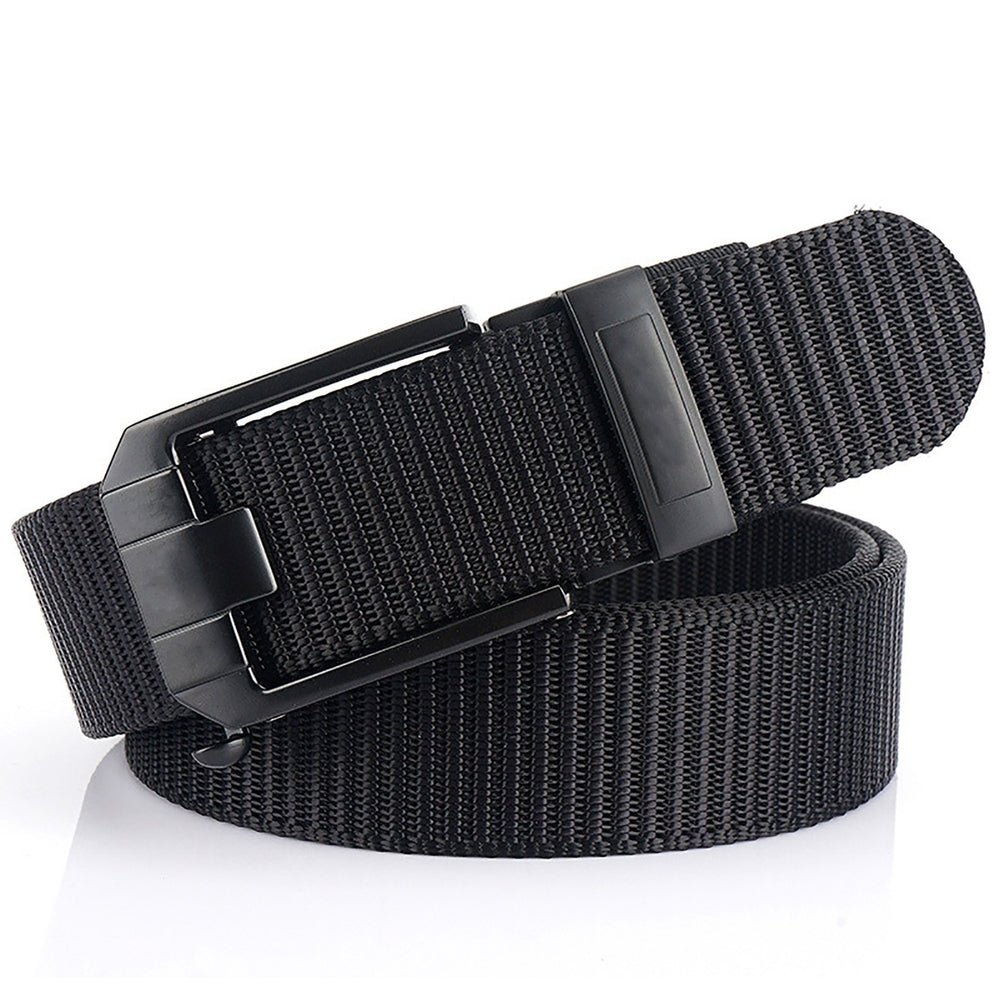 Men Belt Thicken Automatic Buckle Decorative Stainless High Strength Match Clothing Wide Band Casual Men Waistband Men Image 2