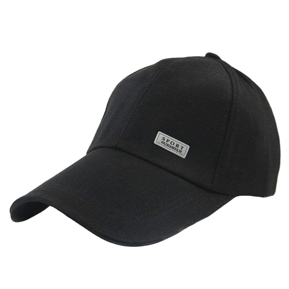 Letter Logo Extended Brim Adjustable Bucket Baseball Hat Sunscreen Visor Men Sun Hat Fashion Accessories Image 2