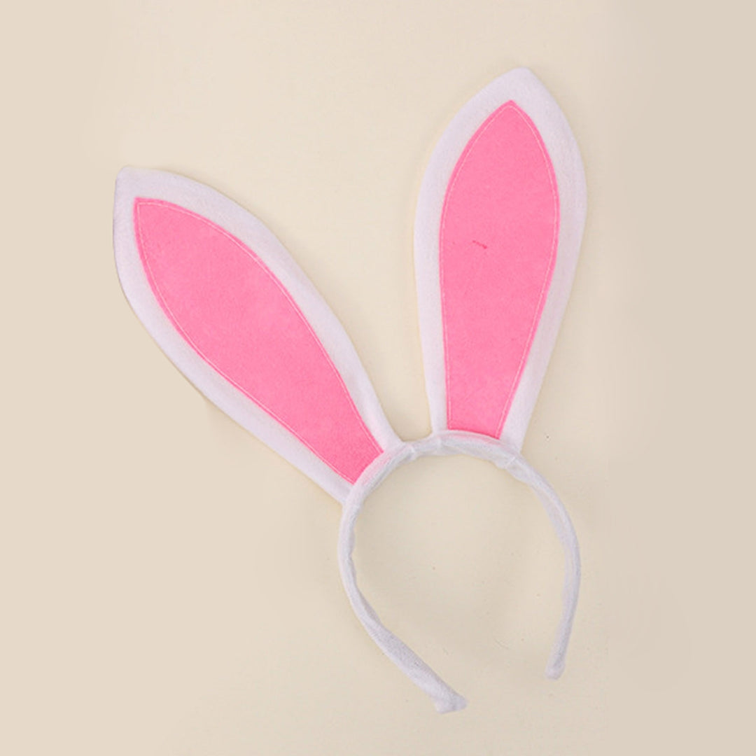 Cosplay Headband Eye-catching Soft Cosplay Costume Lightweight Cute Easter Bunny Ears Headband Hair Accessories Image 8