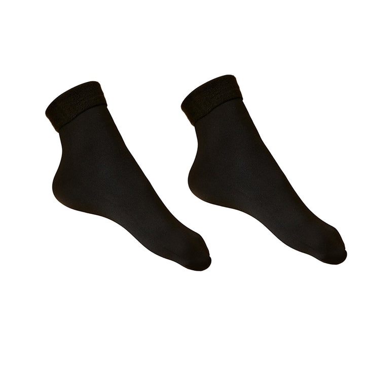1 Pair Women Winter Floor Socks Unisex Thickened Mid-tube Ankle Protection Anti-slip Soft Plush Image 9