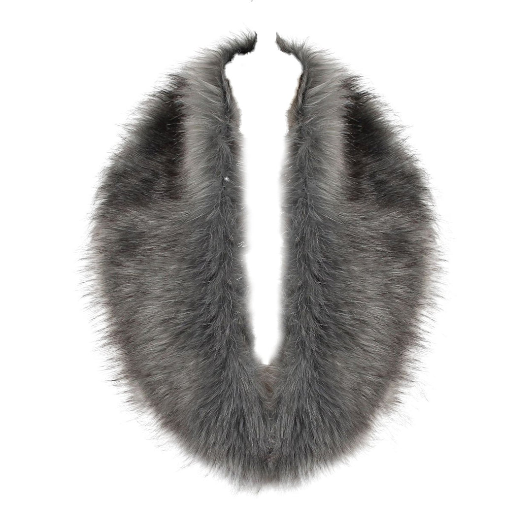 Women Winter Scarf Fluffy Faux faux Collar Cozy Warm Thick Decorative Heat Retention Lightweight Washable Soft Shawl Image 1