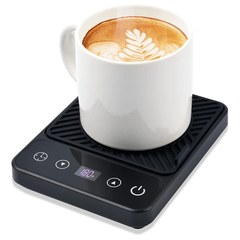 Desktop Electric Mug Warmer Auto Shut Off Timer Setting 6 Temperature Levels Cup Warmer for Milk Tea Cup Heating Plate Image 2