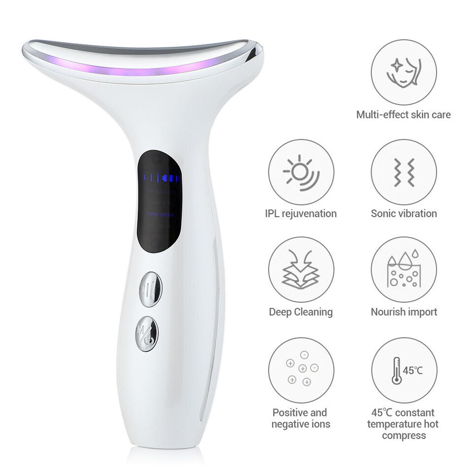 Myoglow Neck Face Lifting Device Tightening Massager Anti-Wrinkle Beauty Tool Image 4