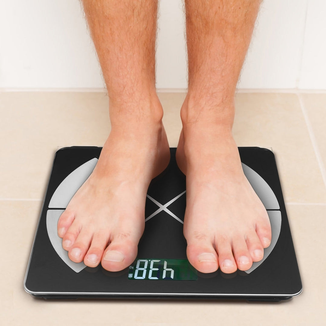 Smart Body Composition Scale Fat Monitor Digital APP Scale BMI Health Analyzer Image 8