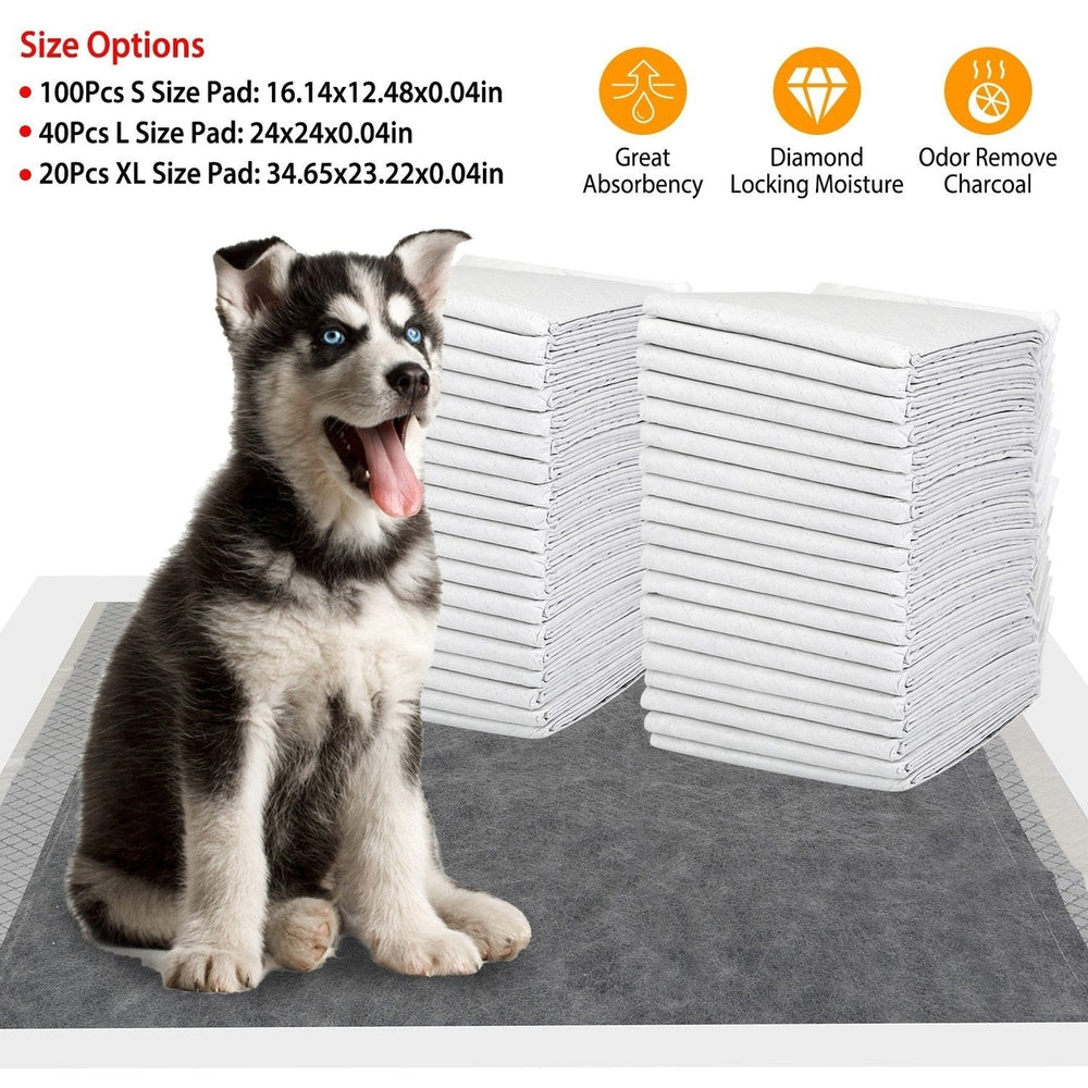 40Pcs Dog Pee Training Pads Super Absorbent Leak-proof Quick Dry Pet Image 2