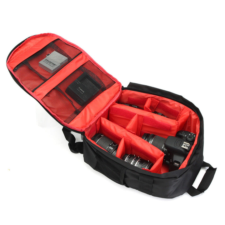 Waterproof DSLR SLR Case Camera Backpack Shoulder Bag For Canon Nikon Sony Image 7