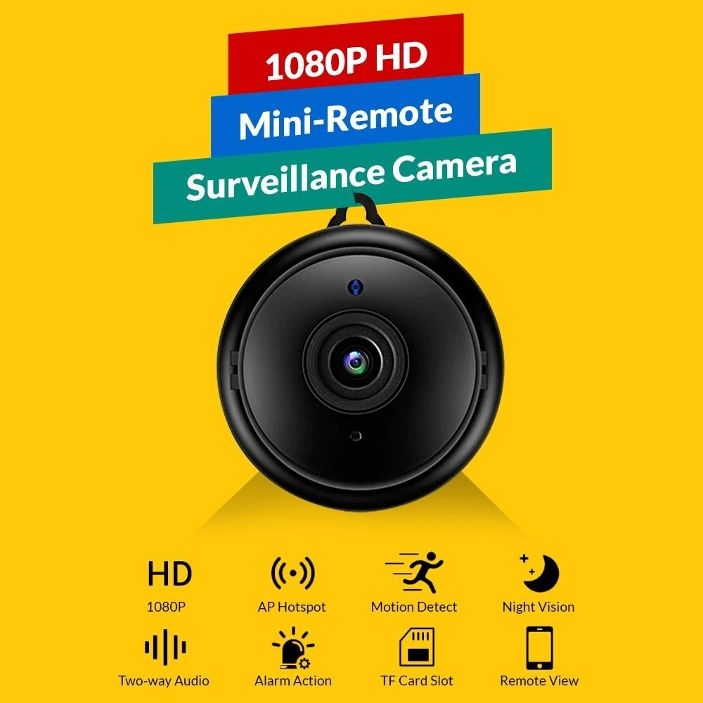 1080P HD Mini-Remote Surveillance Camera Image 2