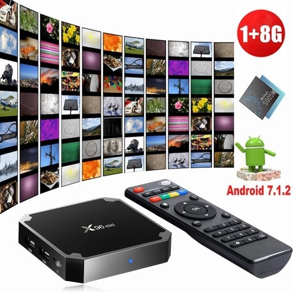 X96MINI Android 7.1.2 Smart TV BOX Quad Core HDMI 4K Media Player WIFI Image 3