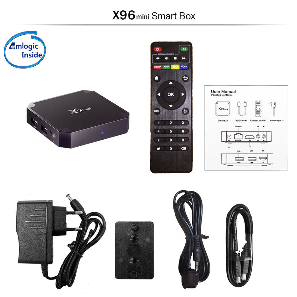 X96MINI Android 7.1.2 Smart TV BOX Quad Core HDMI 4K Media Player WIFI Image 8