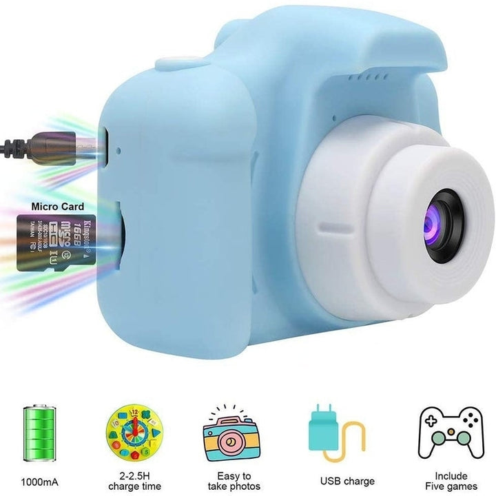 Children Digital Cameras Kids 2.0" 1080P Toddler Video Recorder For Boys Girls Image 11