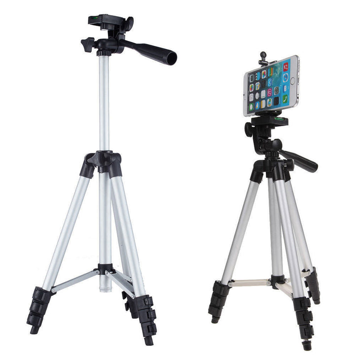Professional Camera Tripod Stand Holder Mount for iPhone Samsung Smart Phone +Bag Image 6