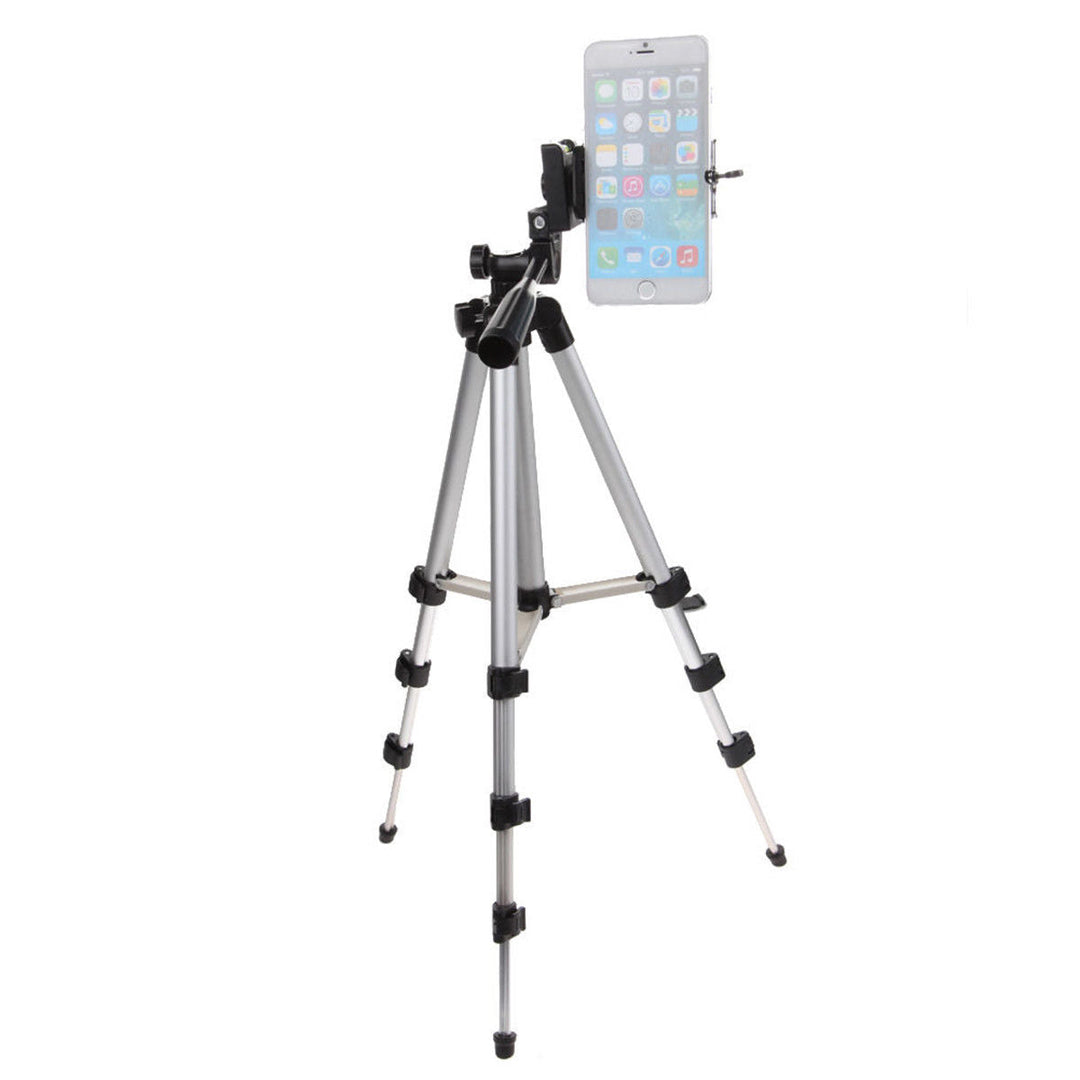 Professional Camera Tripod Stand Holder Mount for iPhone Samsung Smart Phone +Bag Image 8