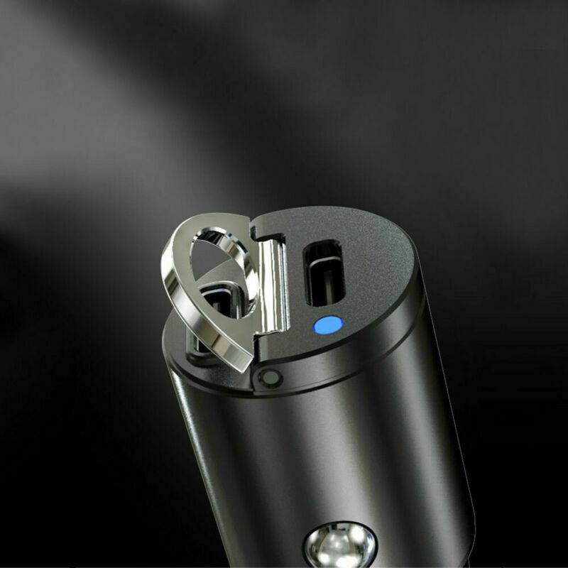 Dual USB Car Charger Type C QC3.0 30W Fast Charging Car Phone Charger Adapter Image 8