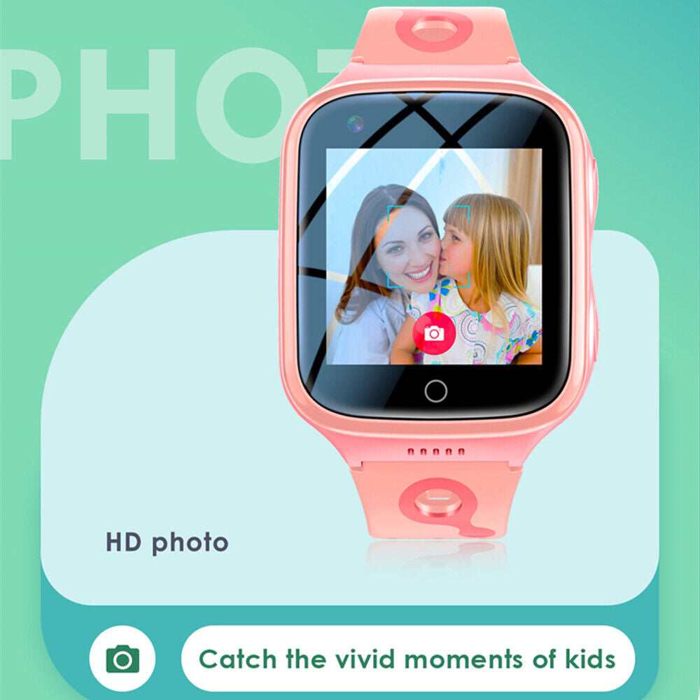 4G Kids Smart Watch Phone 1000mAh Waterproof Wifi Video Call SOS GPS LBS Tracker Image 7