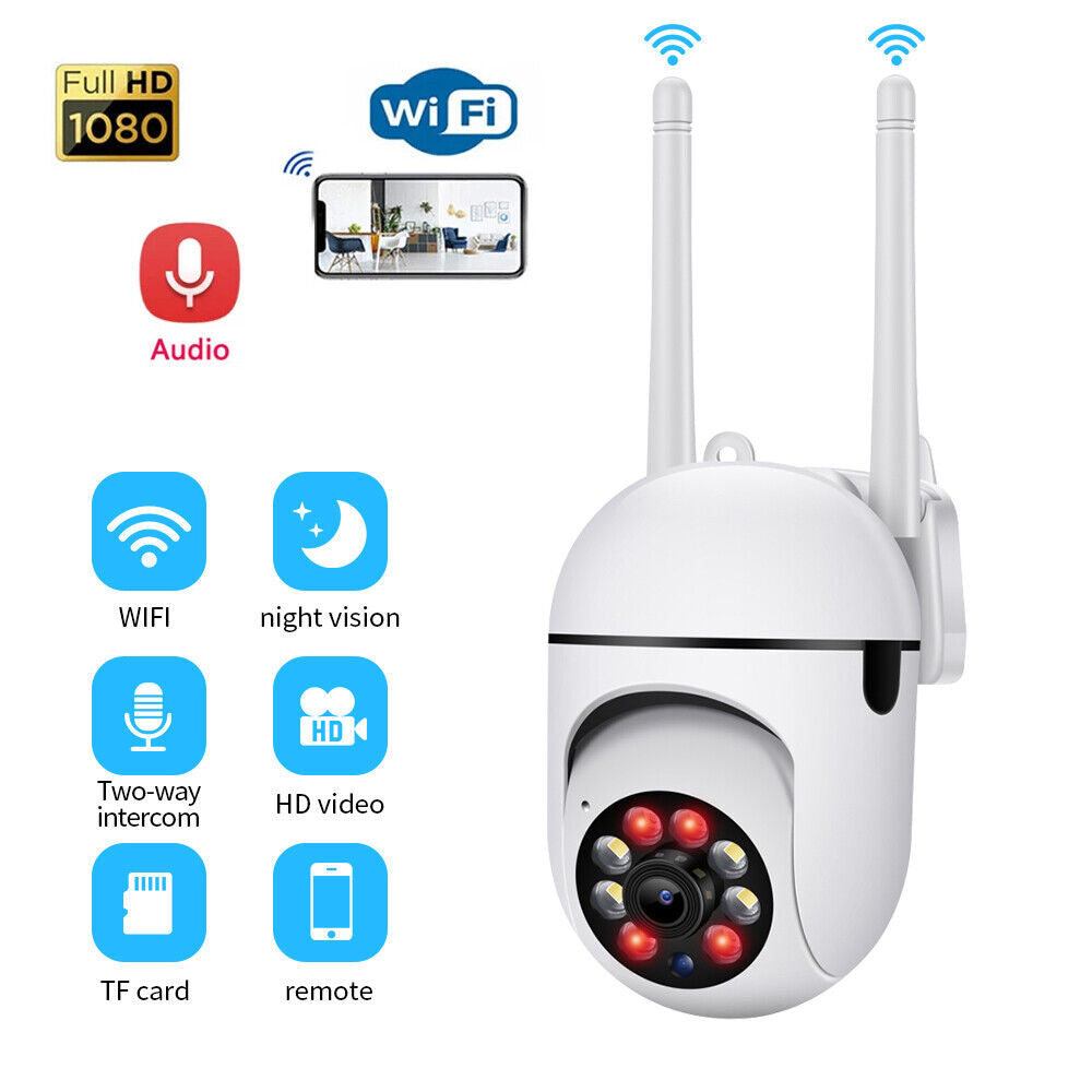5G Wifi Wireless Security 1080P HD Camera System Outdoor Home Night Vision Camera Image 2