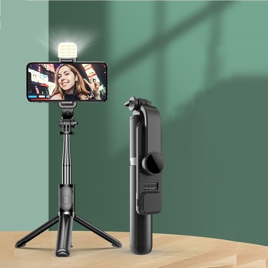 6 in 1 Wireless Bluetooth Selfie Stick Image 1
