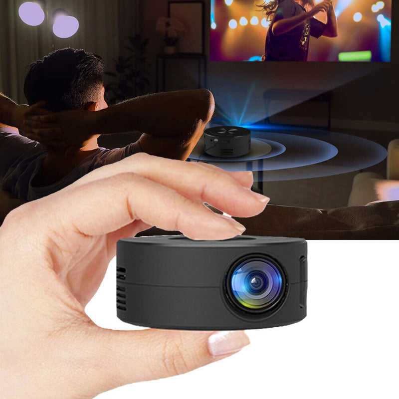 Mini Projector LED 1080P HD Home Cinema Portable Home Movie Projector Image 1