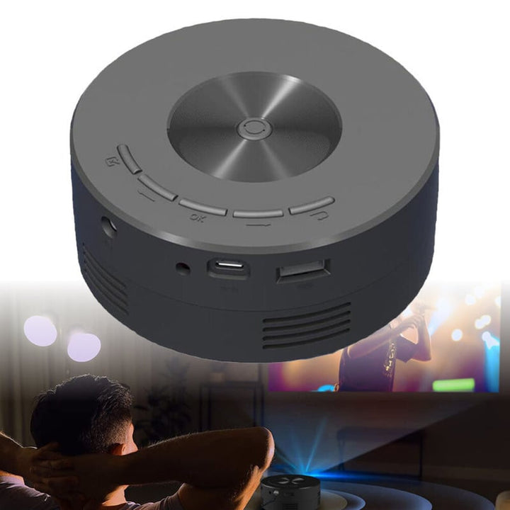 Mini Projector LED 1080P HD Home Cinema Portable Home Movie Projector Image 3