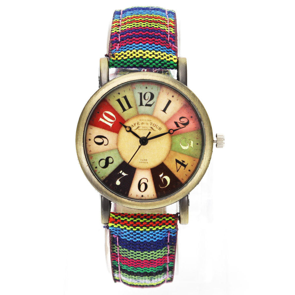 Rainbow Pattern Watches Image 3