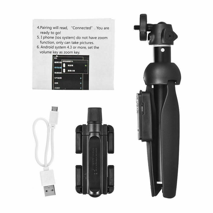 Lightweight Mini Tripod Extendable Tripod Stand Handle Grip For Phone Camera Image 7