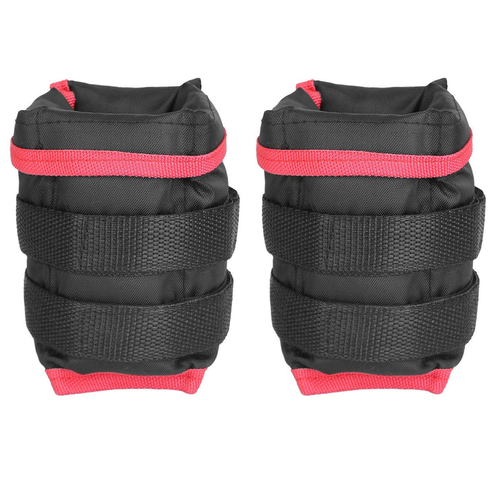 Ankle Weights Set 2.2 4.4LBS Pair Wrist Arm Ankle Weight with Iron Sandbags Fillings Image 6