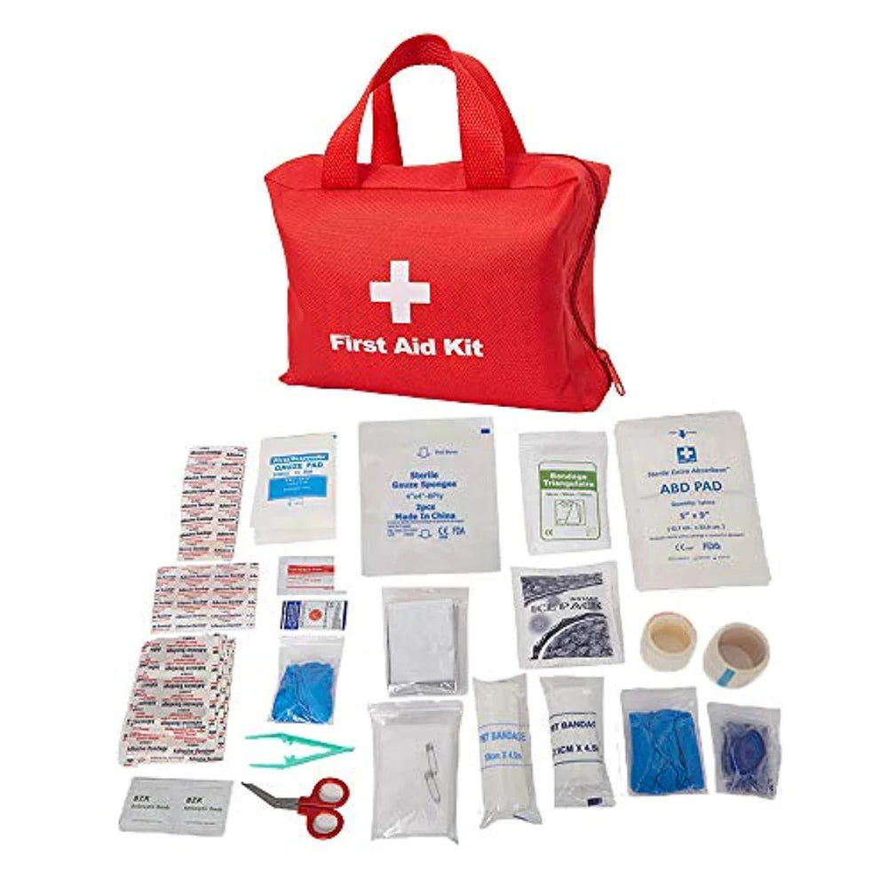 First Aid Essentials First Aid Kit Red Image 2