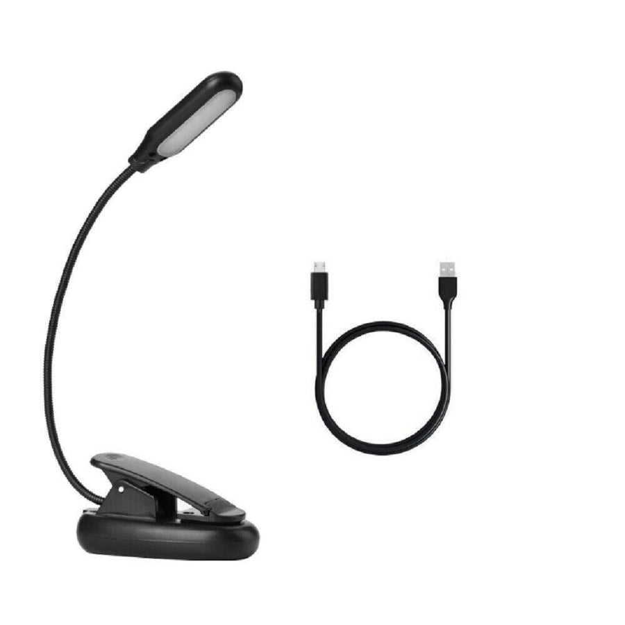 Flexible Clip On LED Light Lamp For Book Reading Tablet Laptop PC EReader Image 1