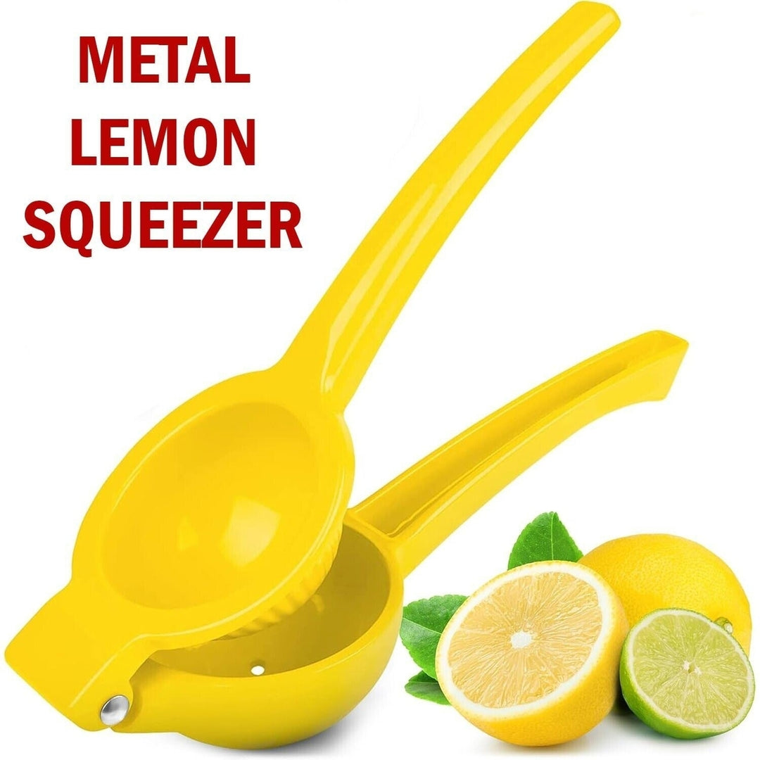 Heavy Duty Metal Orange Citrus Lemon Squeezer Manual Fruit Juicer Press Tool Image 12
