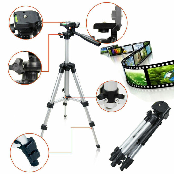 Professional Camera Tripod Stand Holder Mount For Cell Phone Portable Tripod Mobile Phone Live Stream Holder Camera Image 3