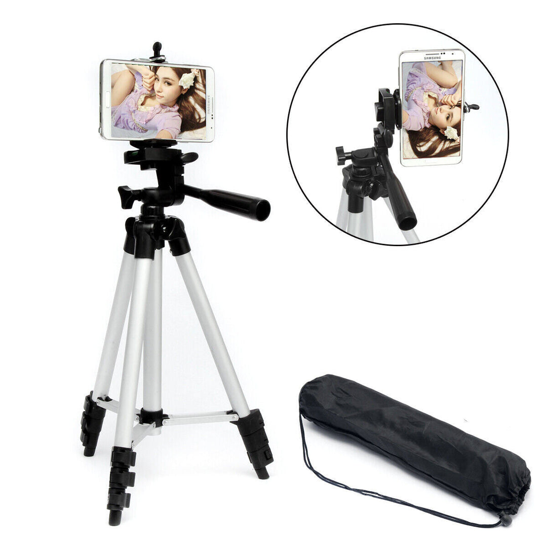 Professional Camera Tripod Stand Holder Mount For Cell Phone Portable Tripod Mobile Phone Live Stream Holder Camera Image 4