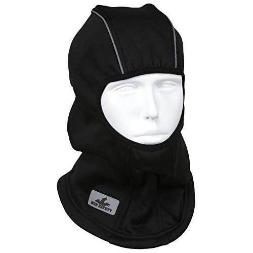 MCR Safety 250-Gram Polyester Fleece Balaclava Face MaskReflective BindingCold Weather Face ProtectionBlack ONE SIZE Image 1
