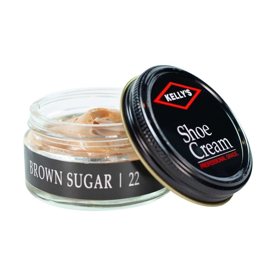 Kellys Shoe Cream Polish (1.5 oz jar) Brown Sugar - KSC-22 1.5 Ounces BROWN SUGAR Image 1