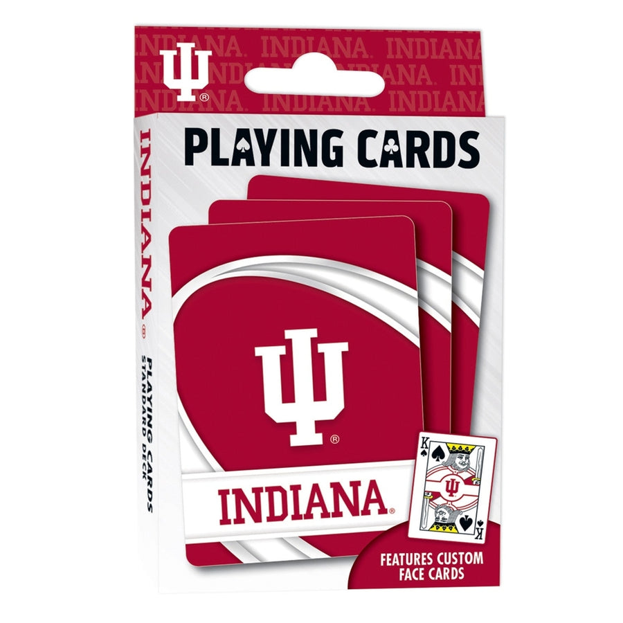 Indiana Hoosiers Playing Cards - 54 Card Deck Image 1