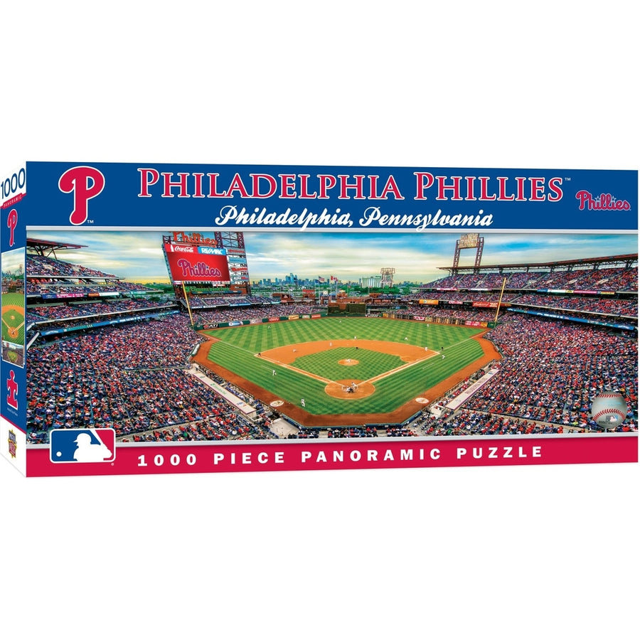 Philadelphia Phillies - 1000 Piece Panoramic Jigsaw Puzzle Image 1
