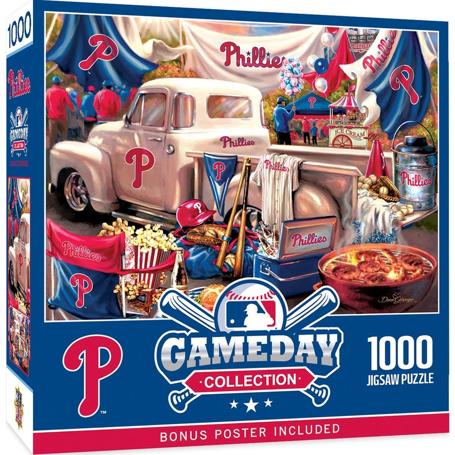Philadelphia Phillies - Gameday 1000 Piece Jigsaw Puzzle Image 1
