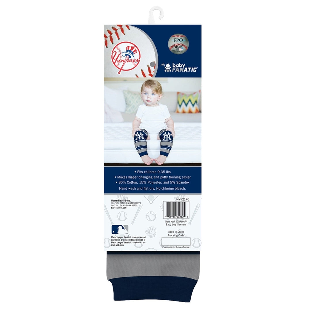 York Yankees Baby Leg Warmers Image 3