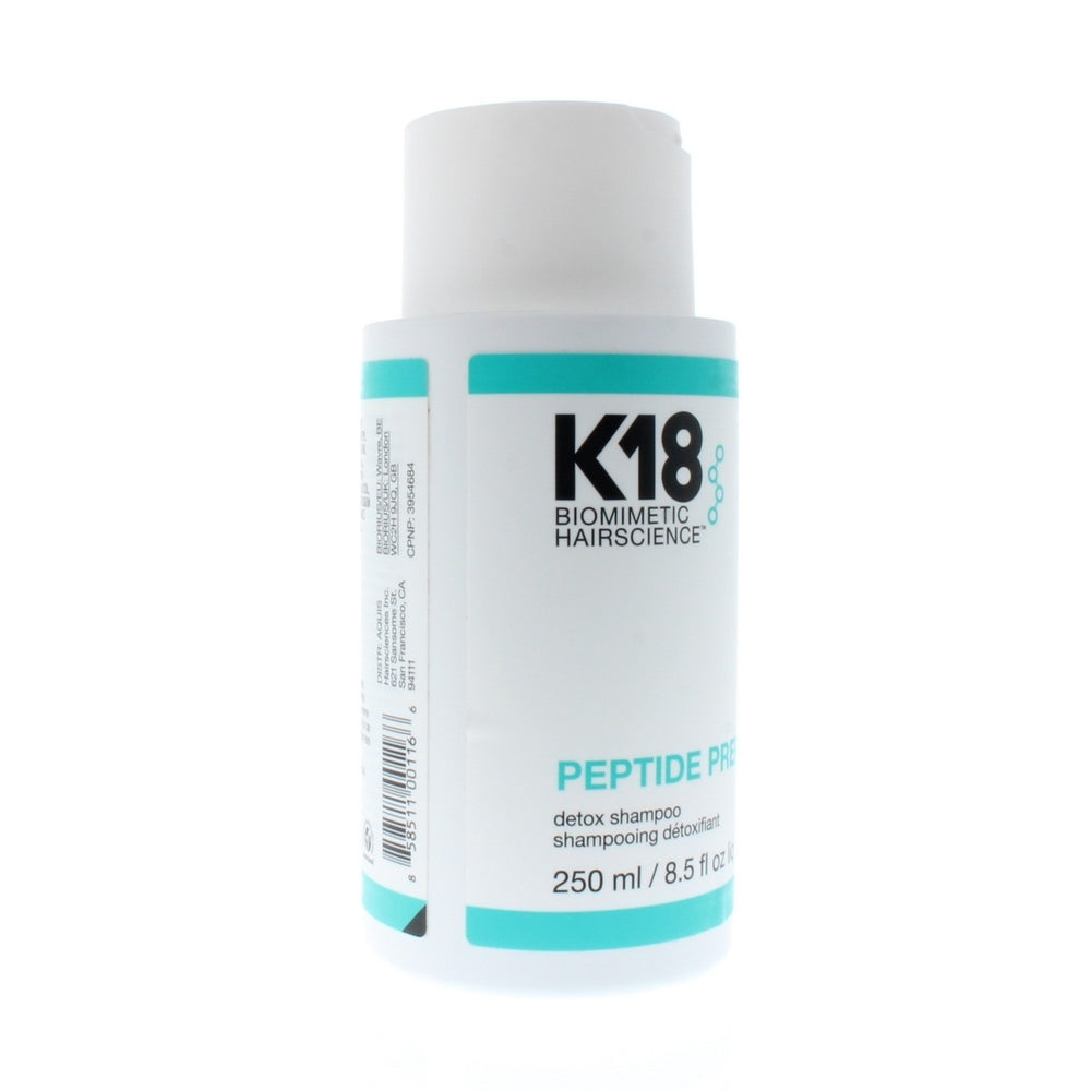 K18 Biomimetic Hairscience Peptide Prep pH Detox Shampoo 8.5oz/250ml Image 2