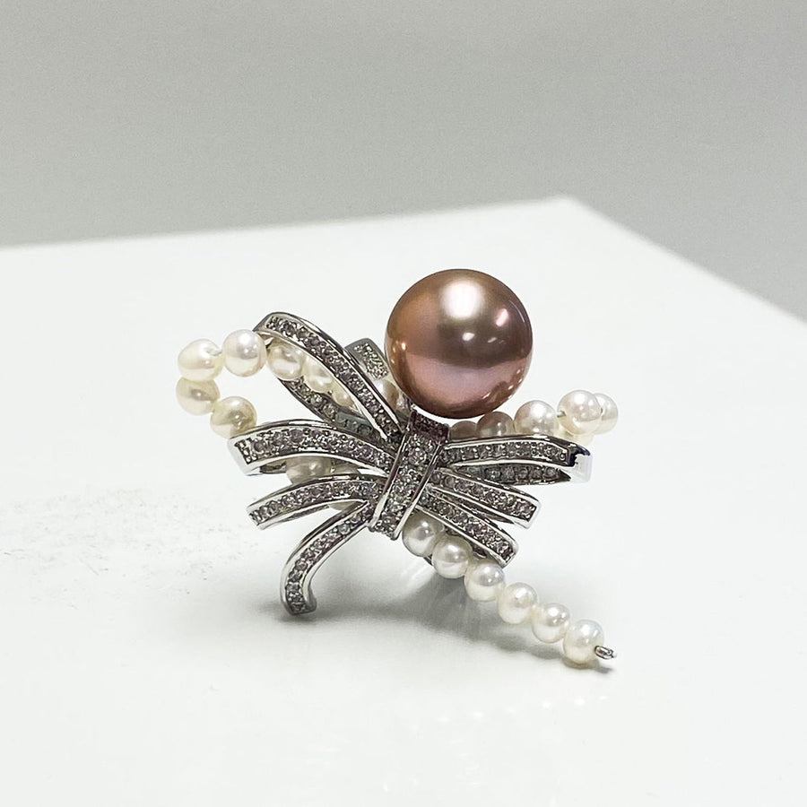 Abby Fresh Water Dragonfly Pearl Ring Image 1